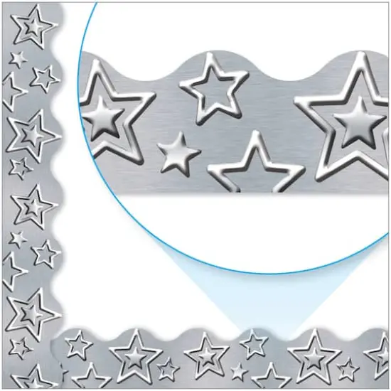 I Heart Metal Silver Stars Terrific Trimmers&reg; {4}