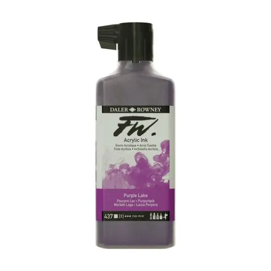 Daler-Rowney&reg; FW Acrylic Artists Ink, 6oz. 437 Purple Lake {1}