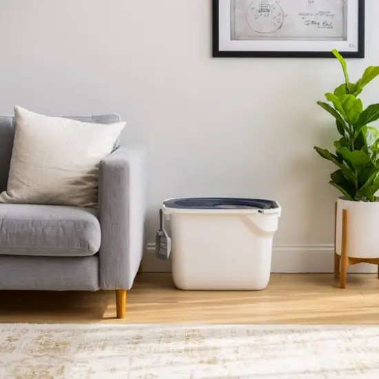 IRIS&reg; 49qt. Cat Litter Box with Top Entry Lid {4}