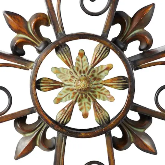 Brown Metal Traditional Wall Decor, 31" x 23" {5}