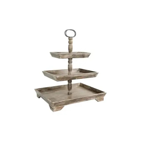 Hello Honey&reg; 25" Decorative 3 Tier Tray {5}