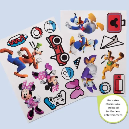 Disney&reg; Mickey Mouse 6 Bin Design & Store Toy Organizer {5}