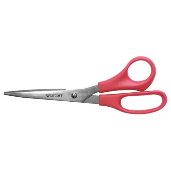 Westcott&reg; 8" Assorted Straight All Purpose Value Scissors, 3ct. {5}