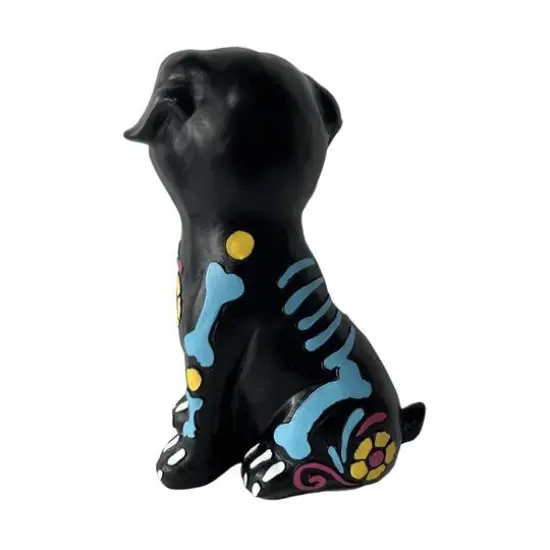 7.75" Day of the Dead Sitting Skeleton Dog Tabletop D&eacute;cor by Ashland&reg; {3}