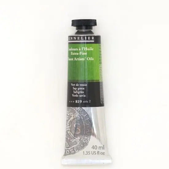 Sennelier Artists' Oil Color, 40mL 819 Sap Green S2 {1}