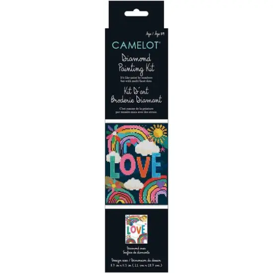 Camelot&reg; Dots Love Diamond Painting Kit {4}