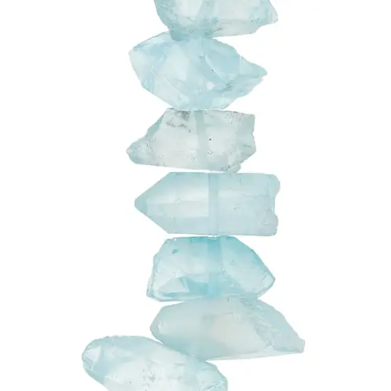 Light Blue Crystal Chunk Beads by Bead Landing&trade; {1}