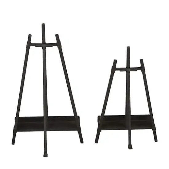 Black Traditional Easel {6}
