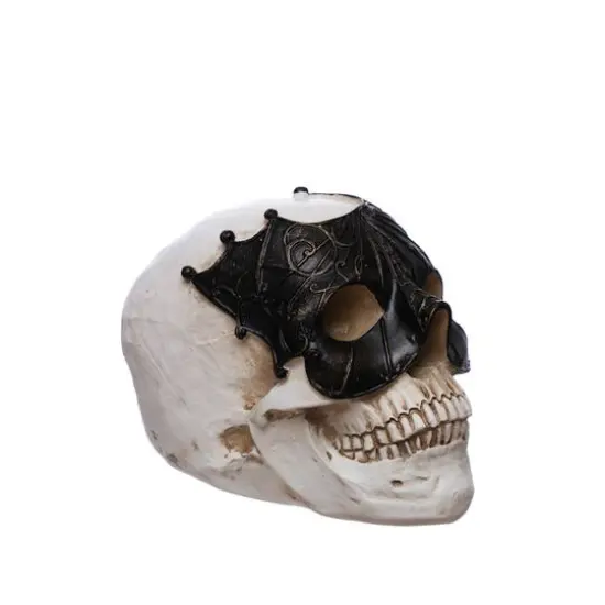 7" Skull with Mask Tabletop Accent by Ashland&reg; {3}