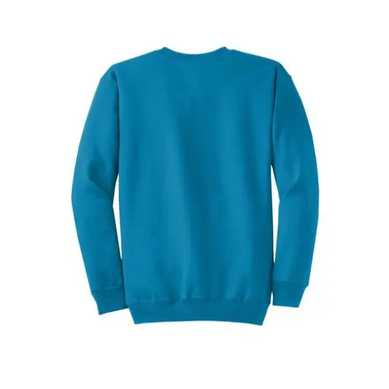 Port & Company&reg; Core Fleece Crewneck Sweatshirt Neon Blue {5}