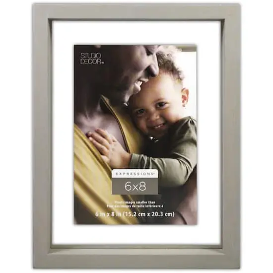 Expressions&trade; Gray Deep Float Frame by Studio D&eacute;cor&reg; {1}