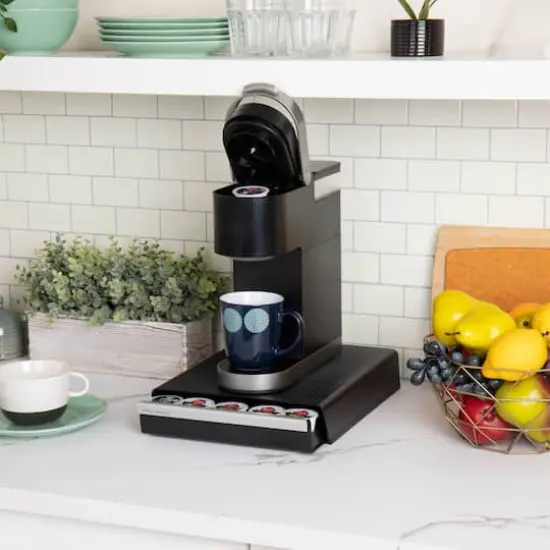 Mind Reader Black Single Serve Coffee Pod Drawer and Holder {3}