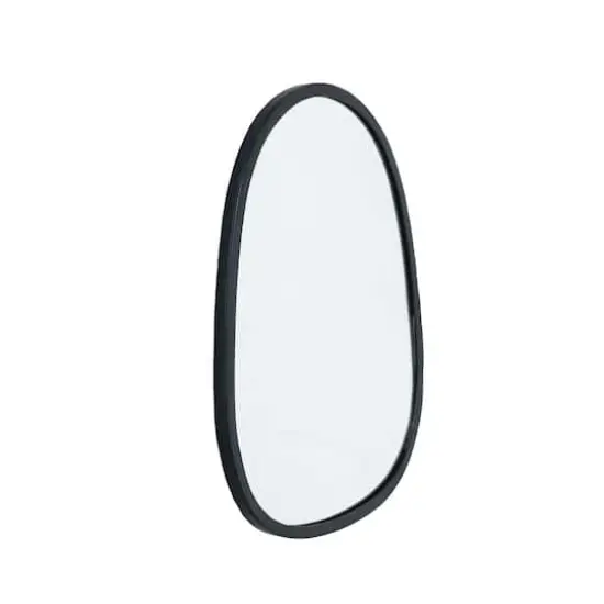 Hello Honey&reg; 11.25" x 14.75" Black Matte Elegance Wall Mirror {3}
