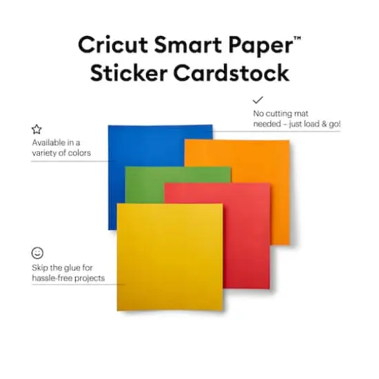 Cricut&reg; Smart Paper&trade; Sticker Cardstock, Bright Bows {5}