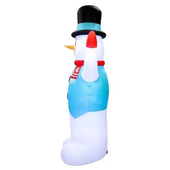 20ft. Airflowz Inflatable Colossal Snowman {3}