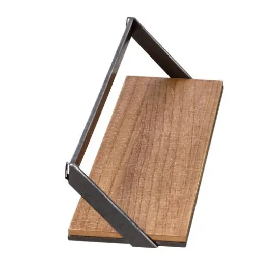 Honey Can Do Floating Decorative Metal & Wood Wall Shelves, 3ct. {6}