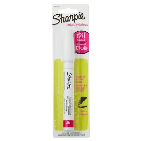 Sharpie&reg; Medium Point Oil-Based Paint Marker White {1}