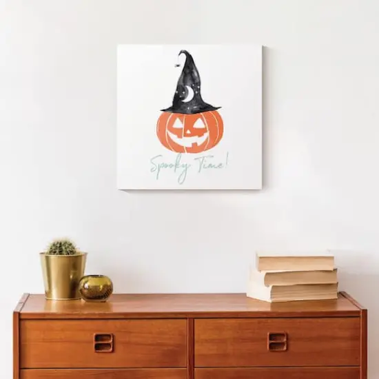 Spooky Time Canvas Wall Art {5}
