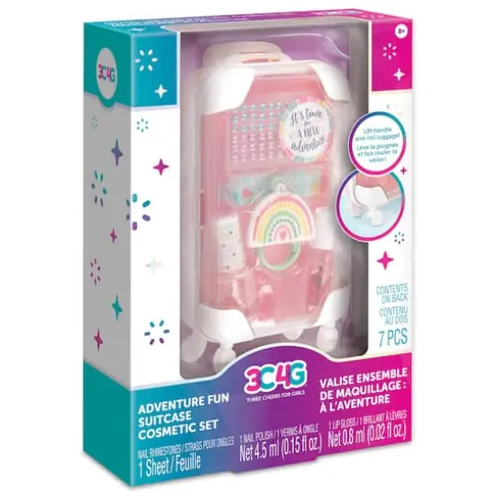 Make It Real&trade; 3C4G&reg; Adventure Fun Suitcase Cosmetic Set {5}