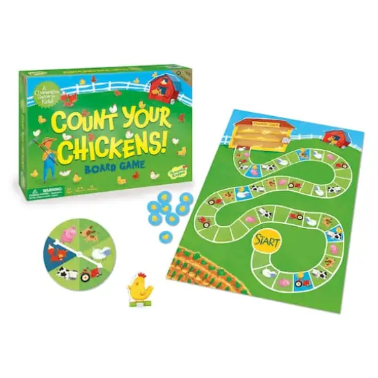 Peaceable Kingdom&trade; Count Your Chickens Cooperative Board Game {3}