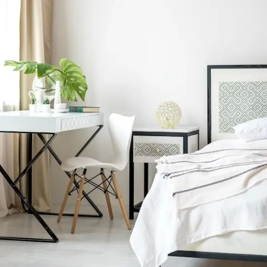 Lalia Home 8" Medium Metal Crystal Round Orb Table Lamp Gold {7}