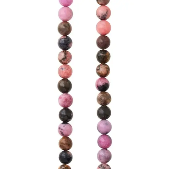Multicolour Rhodonite Round Beads, 6mm by Bead Landing&trade; {1}