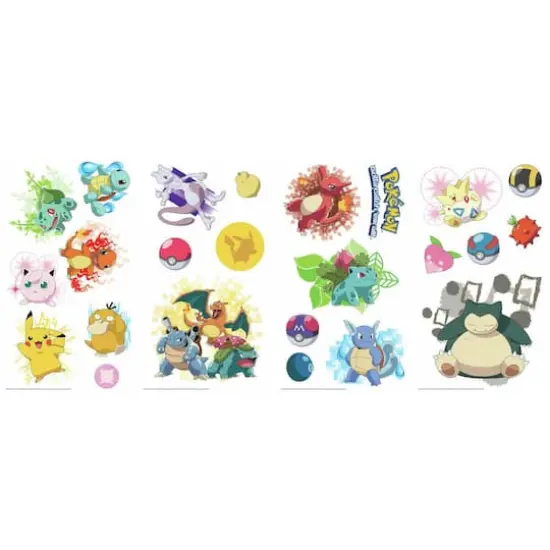 RoomMates Pok&eacute;mon Iconic Peel & Stick Wall Decals {5}