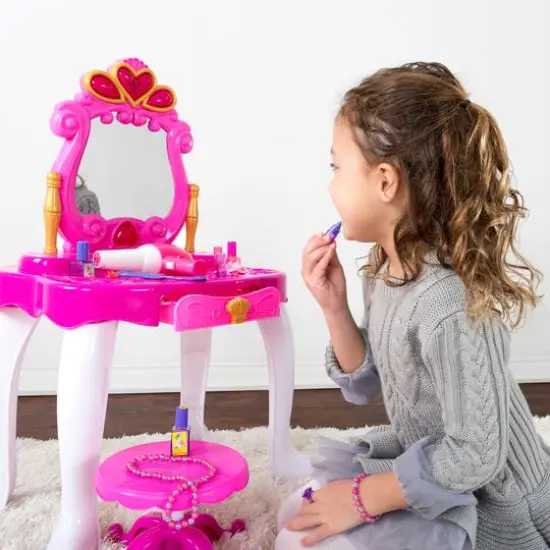 Toy Time Pretend Play Princess Vanity Toy Set {6}