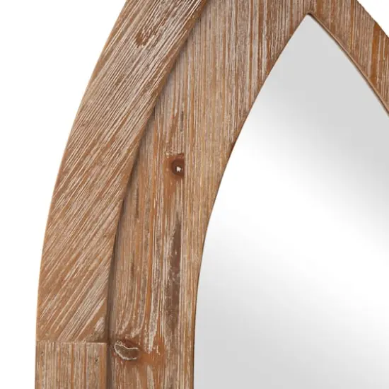 Glitzhome&reg; 40" Gothic Window Frame Wall Mirror {8}