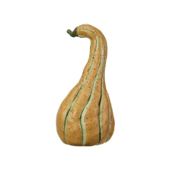 Hello Honey&reg; 6.75" Orange & Green Gourd D&eacute;cor {1}