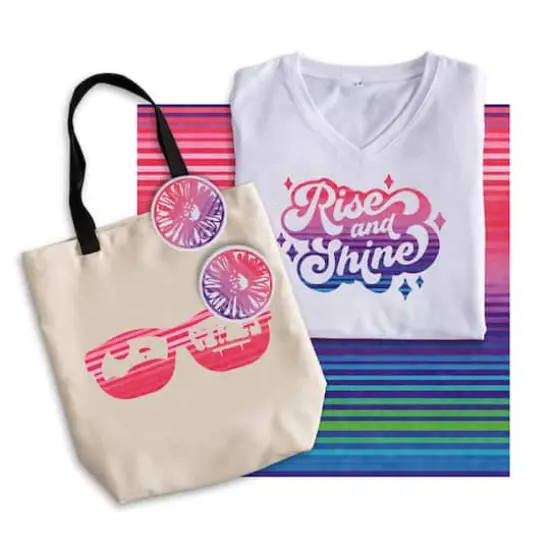 Cricut&reg; Infusible Ink&trade; Transfer Sheet Patterns, Mermaid Rainbow {10}