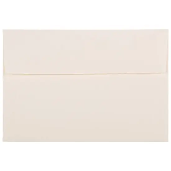 JAM Paper A8 Strathmore Invitation Envelopes, 50ct. Natural White Laid {1}