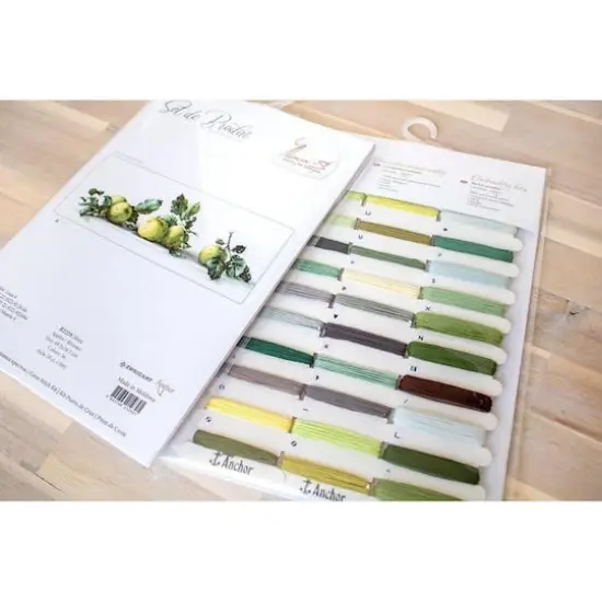 Luca-s Still Life With Apples Counted Cross Stitch Kit {4}