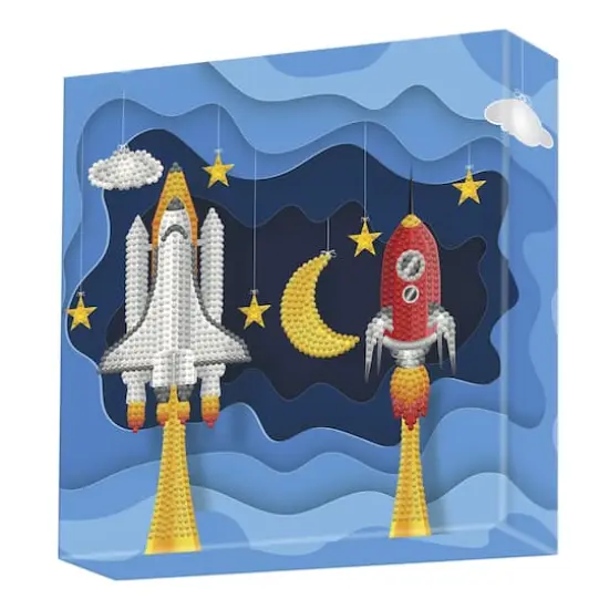 Diamond Dotz&reg; Spaced Out DOTZ&reg; BOXDiamond Painting Kit {1}