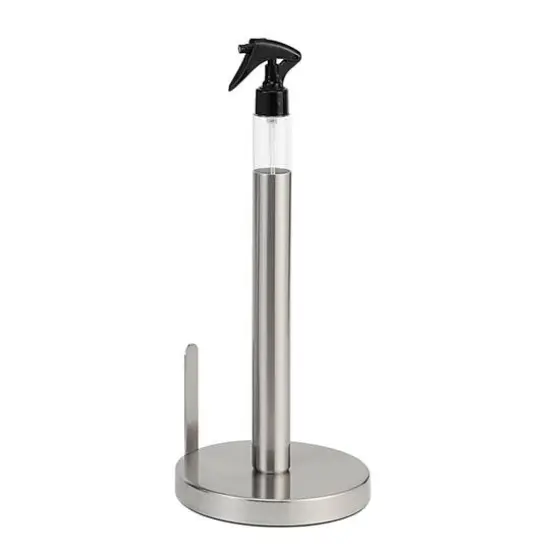 SunnyPoint Paper Towel Holder With Spray Head Satin Nickel {1}