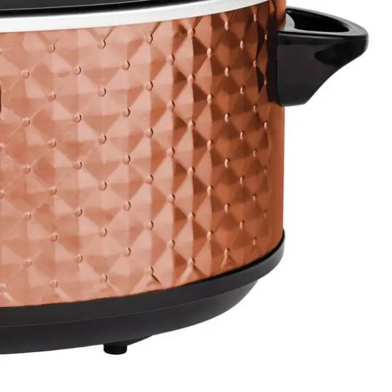Brentwood Copper 7qt. Quilted-Pattern Slow Cooker {8}