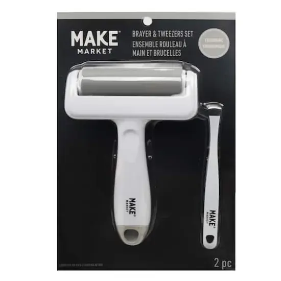 Brayer & Tweezers Set by Make Market&reg; {7}