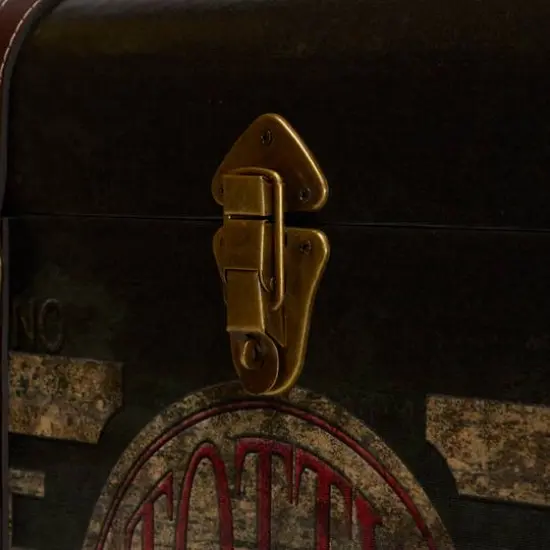 Household Essentials Vintage Decorative Trunk {8}