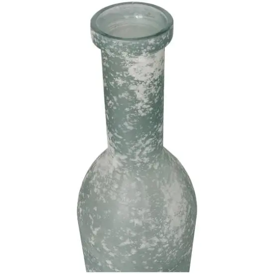 29" Frosted Spanish Bottle Glass Vase {6}