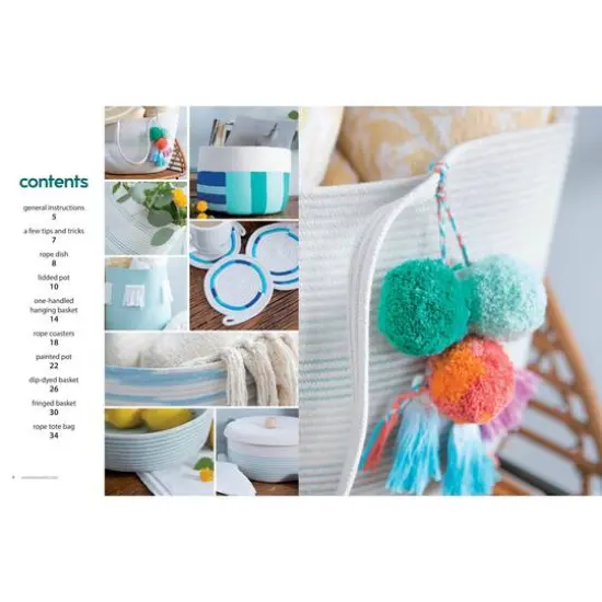 Leisure Arts&reg; Learn to Make Rope Baskets Book {4}