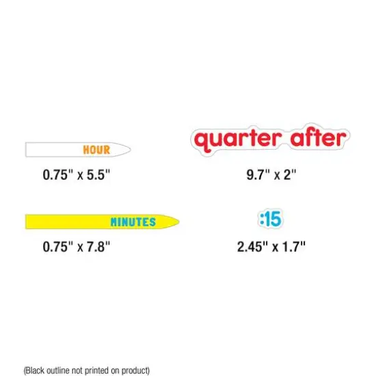 Carson Dellosa Education All About Time Grade 1-5 Bulletin Board Set {5}