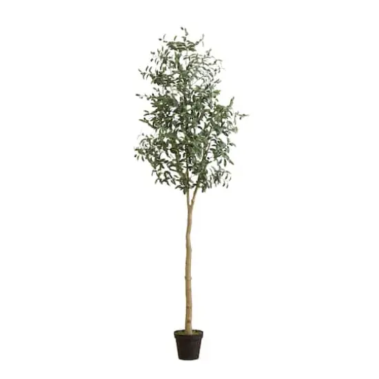 8ft. Potted Artificial Olive Tree {1}