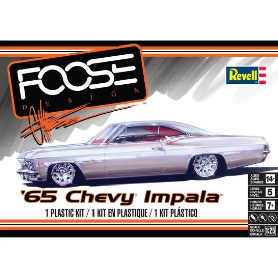 '65 Chevy Impala Plastic Model Kit {1}
