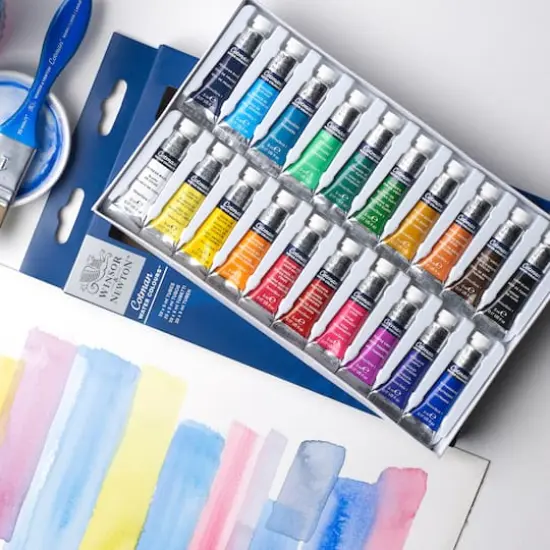 Winsor & Newton&trade; Cotman Water Colours&trade; 20 Color Paint Set {4}