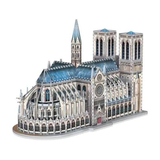 Castles & Cathedrals - Notre-Dame de Paris 3D Puzzle: 830 Pcs {8}