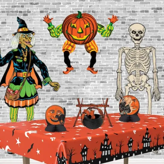 Beistle Vintage Halloween Jointed Goblins {3}