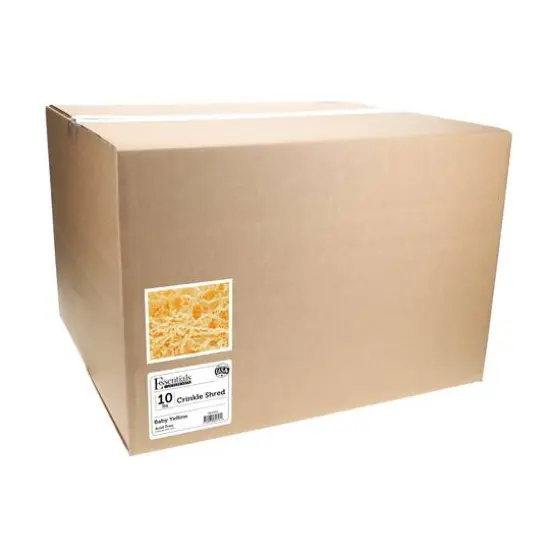 Essentials by Leisure Arts Crinkle Shred Box, 10lb. Baby Yellow {4}