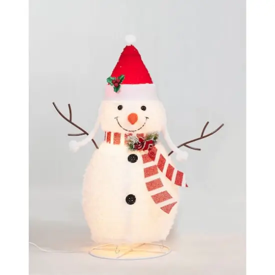 2-Piece Pop-Up Snowmen Sculpture Set {1}