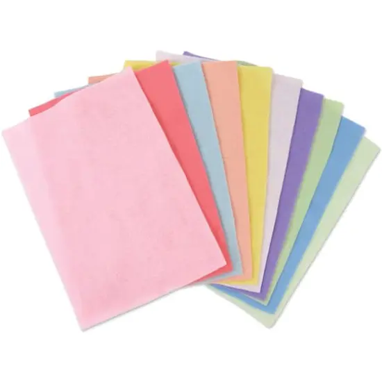 Sizzix&reg; Pastels Felt Sheets, 10ct. {1}