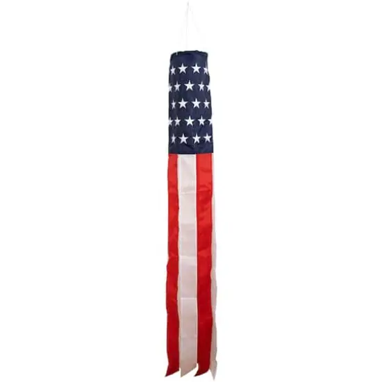 60" Patriotic Stars & Stripes Windsock {1}